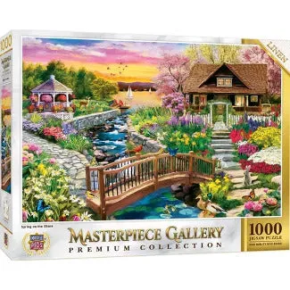 Spring on the Shore, 1000 Piece Puzzle, by MasterPiece.