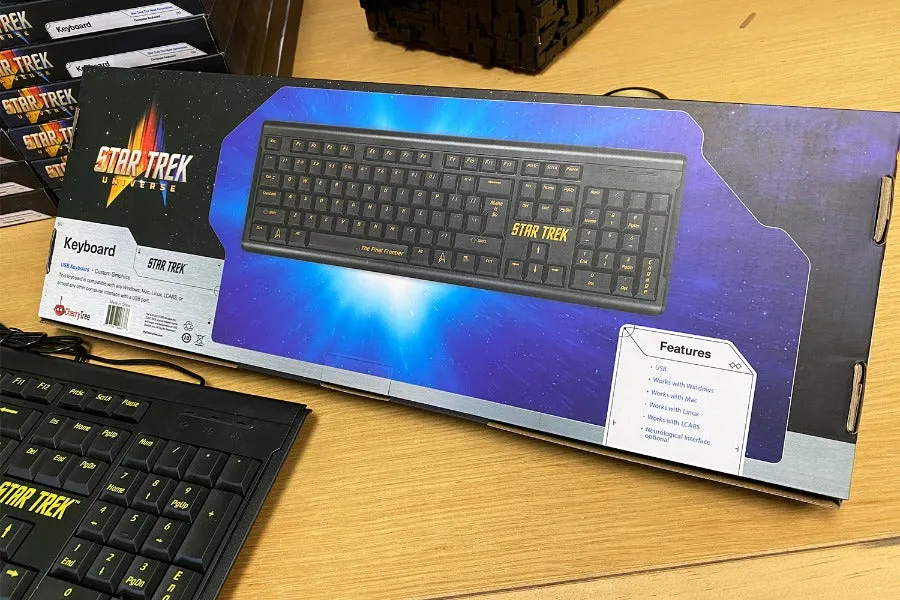 Star Trek: The Next Generation Office Computer USB Keyboard