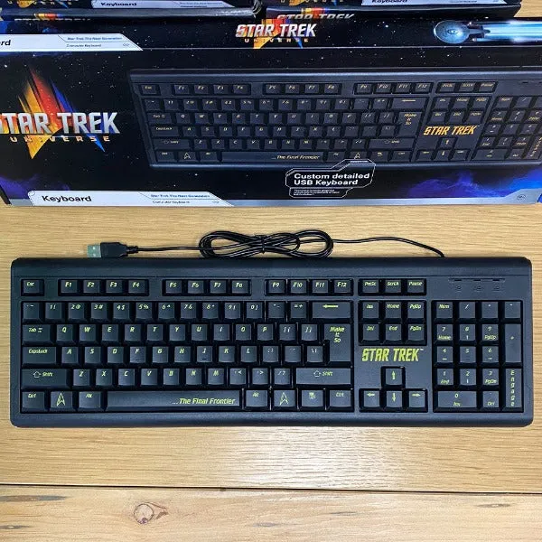 Star Trek: The Next Generation Office Computer USB Keyboard