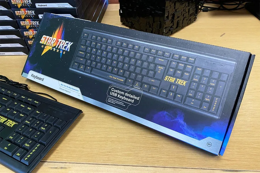 Star Trek: The Next Generation Office Computer USB Keyboard