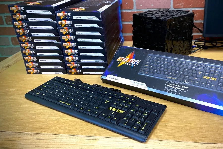 Star Trek: The Next Generation Office Computer USB Keyboard