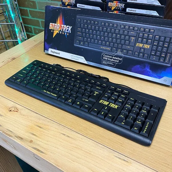 Star Trek: The Next Generation Office Computer USB Keyboard