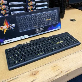 Star Trek: The Next Generation Office Computer USB Keyboard