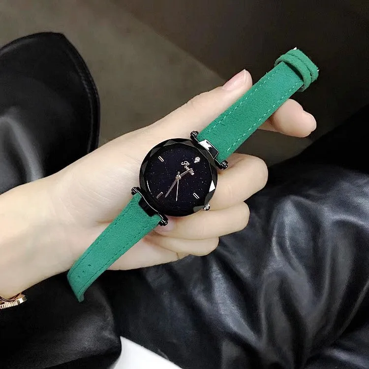 Starry Sky Pattern Luxurious Women's Watch