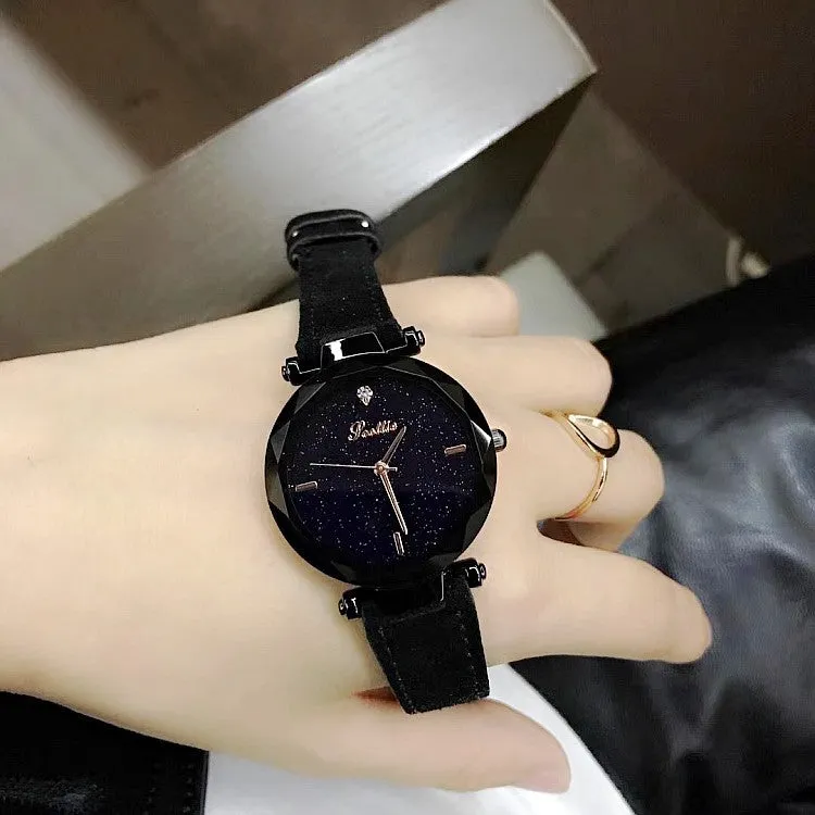 Starry Sky Pattern Luxurious Women's Watch