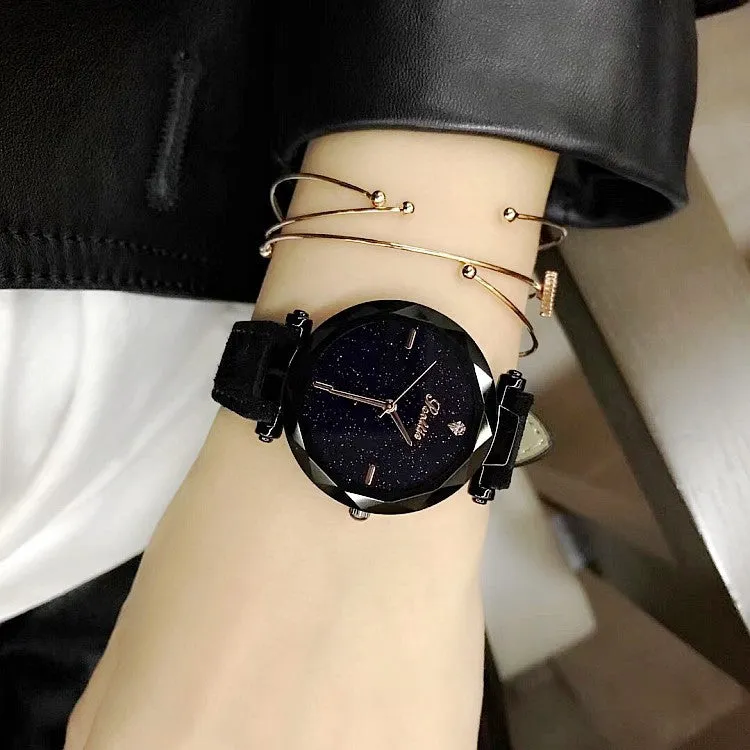 Starry Sky Pattern Luxurious Women's Watch