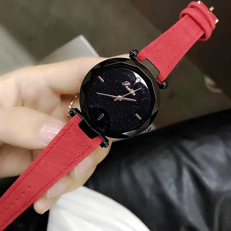 Starry Sky Pattern Luxurious Women's Watch