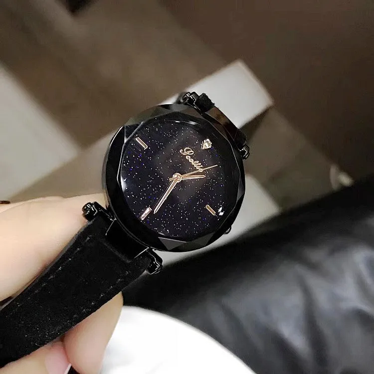 Starry Sky Pattern Luxurious Women's Watch