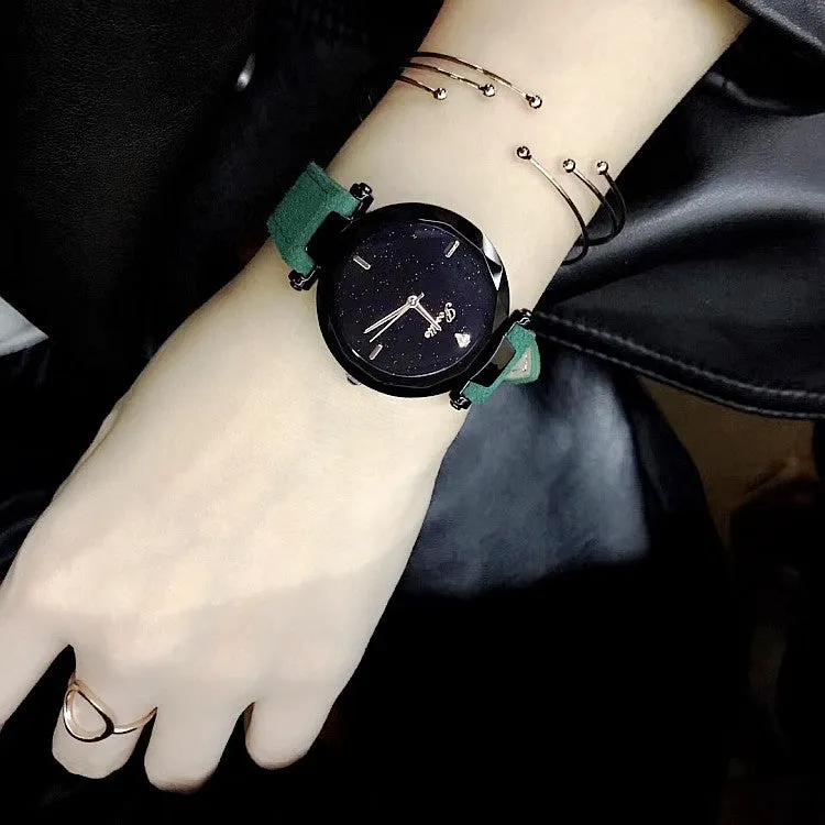 Starry Sky Pattern Luxurious Women's Watch