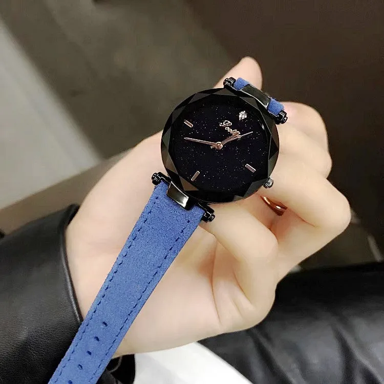 Starry Sky Pattern Luxurious Women's Watch