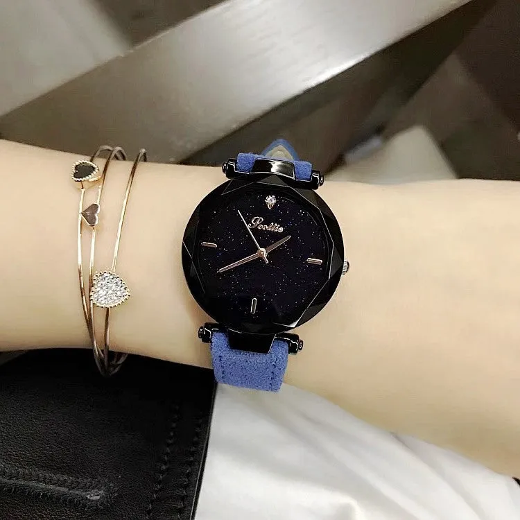 Starry Sky Pattern Luxurious Women's Watch