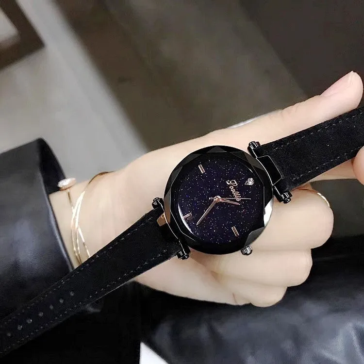 Starry Sky Pattern Luxurious Women's Watch