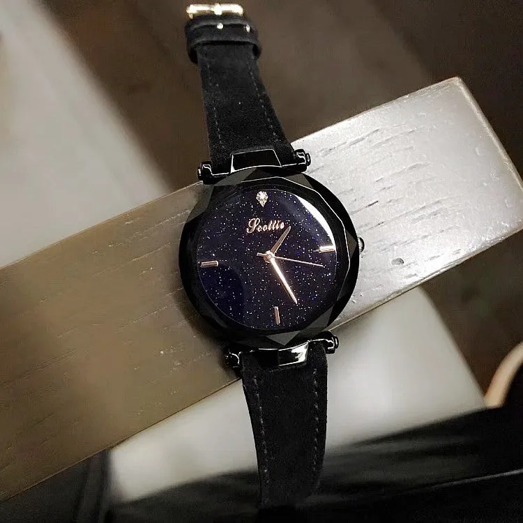 Starry Sky Pattern Luxurious Women's Watch