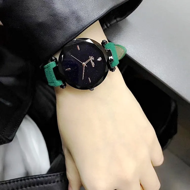 Starry Sky Pattern Luxurious Women's Watch