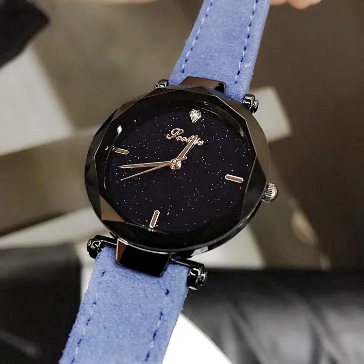 Starry Sky Pattern Luxurious Women's Watch