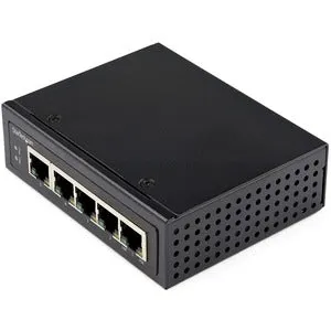 StarTech.com Industrial 5 Port Gigabit PoE Switch 30W - Power Over Ethernet Switch - GbE POE  Network Switch - Unmanaged - IP-30