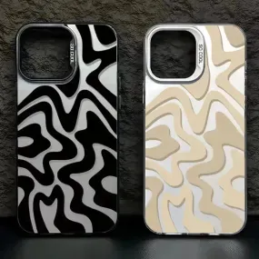 Striped Matte Texture Phone Case (For iPhones)