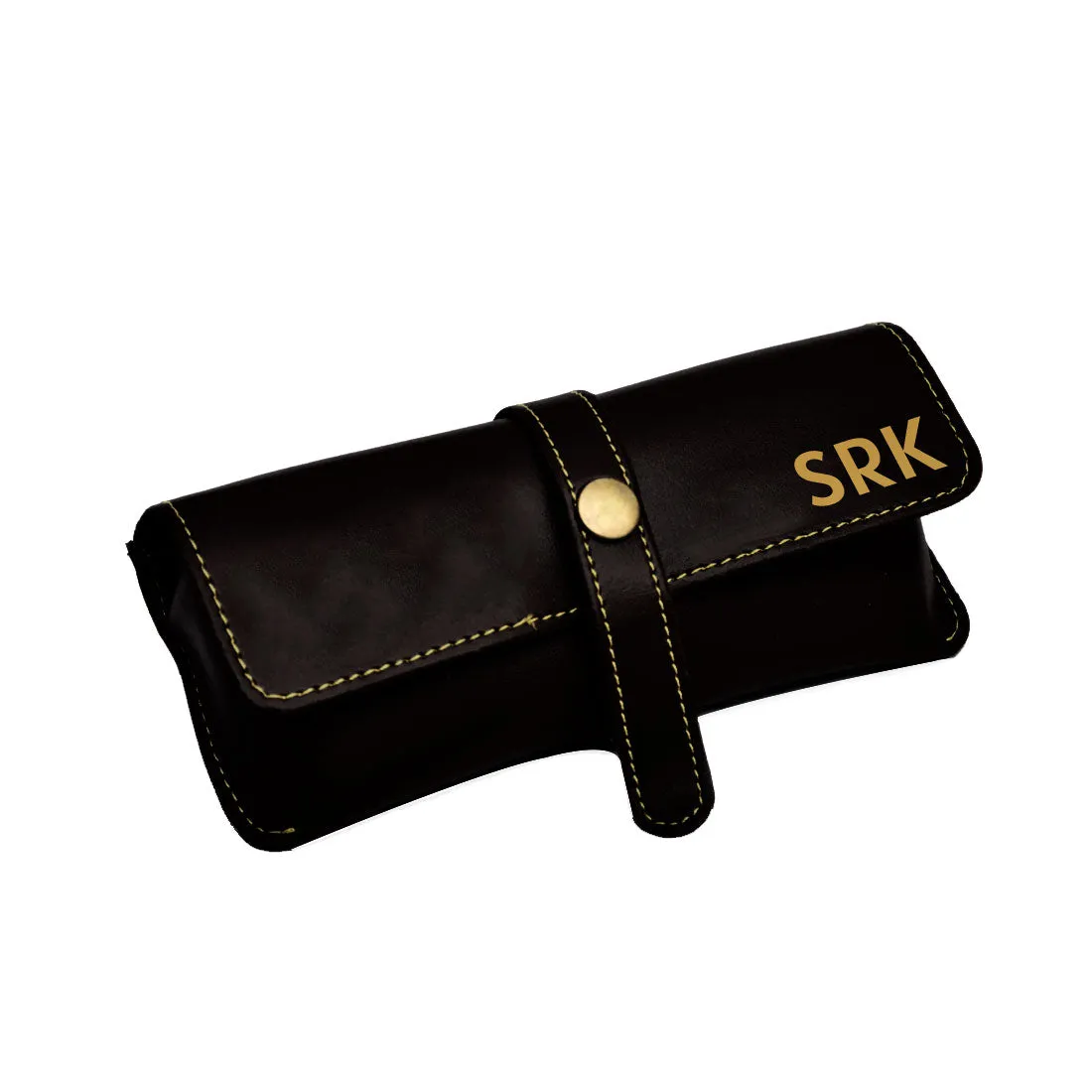 Sunglasses Case Personalised Eyewear Organizer Box for Specs - Premium Vegan Leather