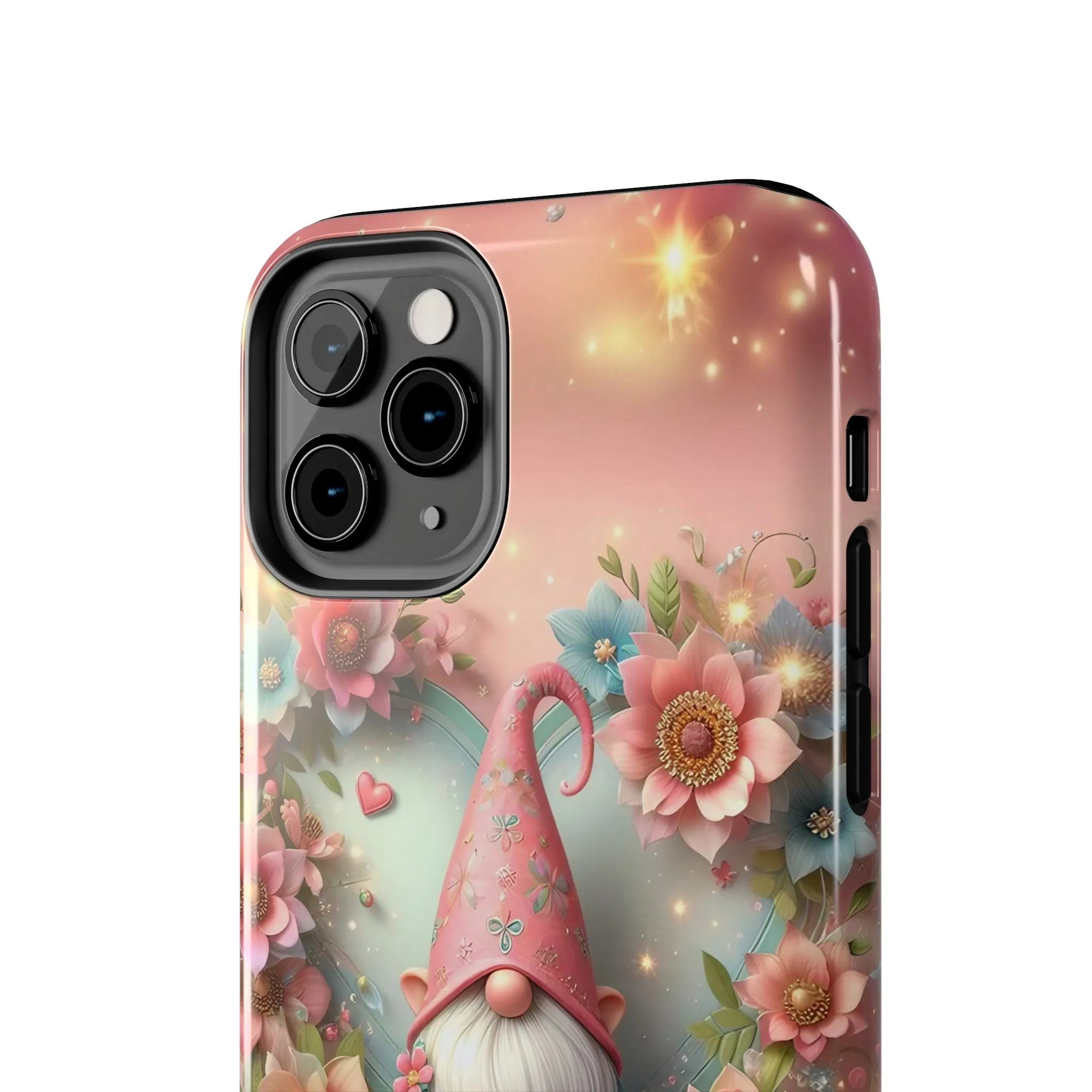 Super Cute Gnome Digital print Design Tough Phone Case compatible with a large variety of iPhone models, Gift, Phone Case