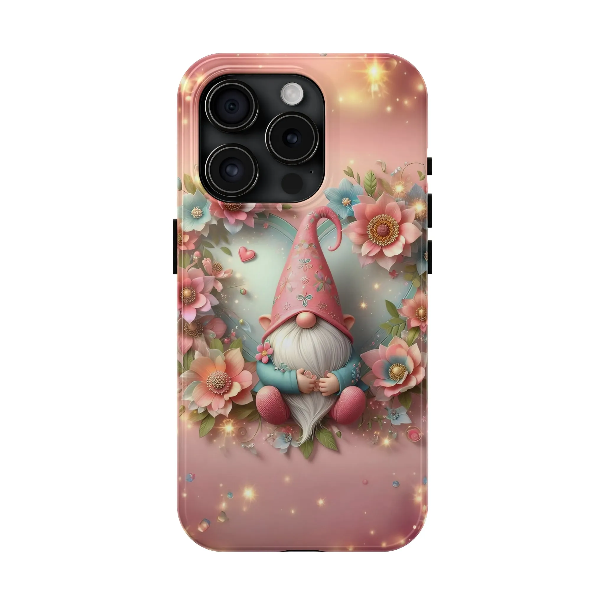 Super Cute Gnome Digital print Design Tough Phone Case compatible with a large variety of iPhone models, Gift, Phone Case