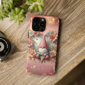 Super Cute Gnome Digital print Design Tough Phone Case compatible with a large variety of iPhone models, Gift, Phone Case