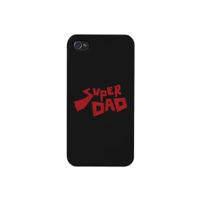 Super Dad Black Phone Case