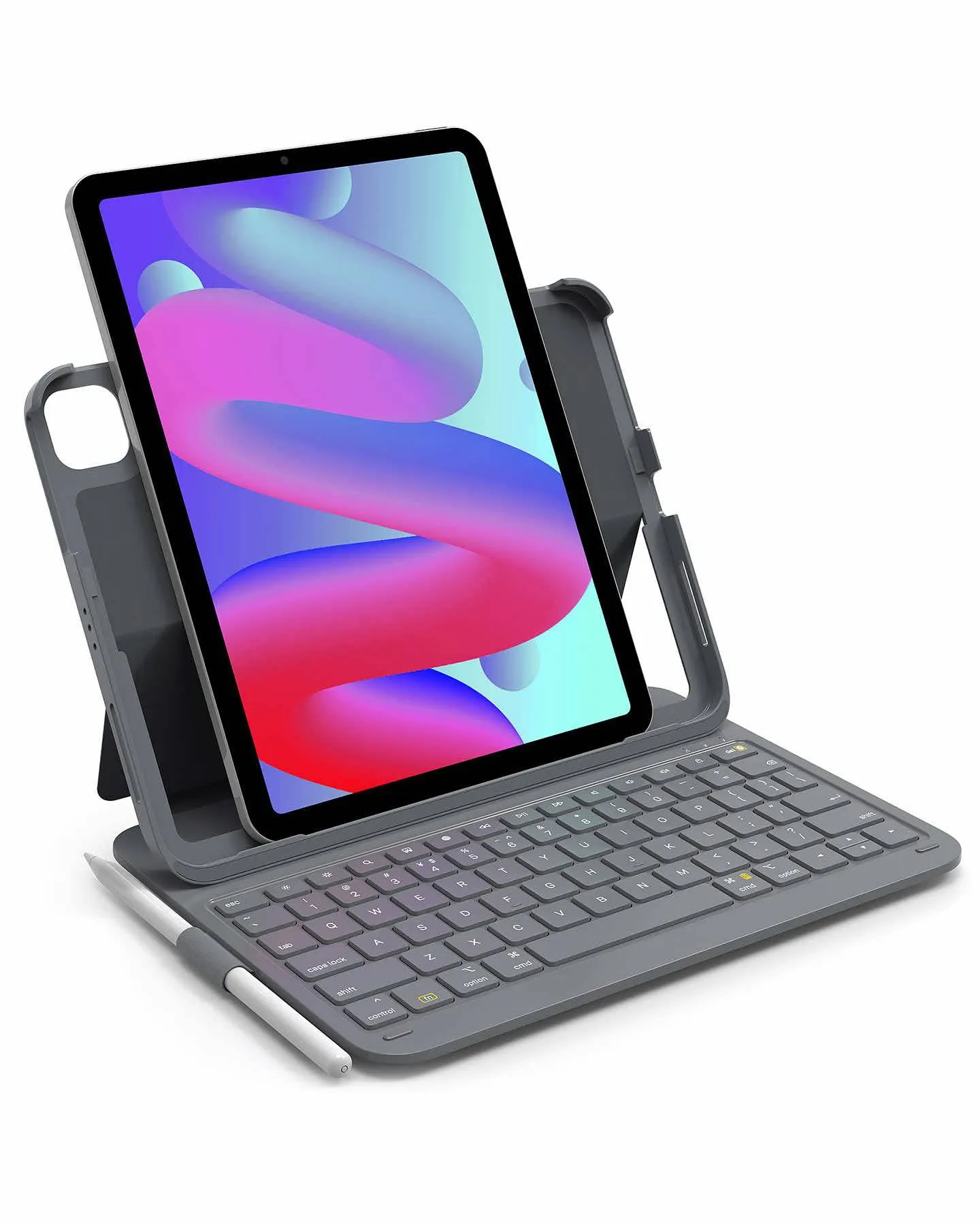 Super-Light Keyboard for iPad Air 11-inch (6), iPad Air 10.9-inch (5/4), iPad 10.9-inch (10th), iPad Pro 11-icnh (4/3/2/1), BK2007