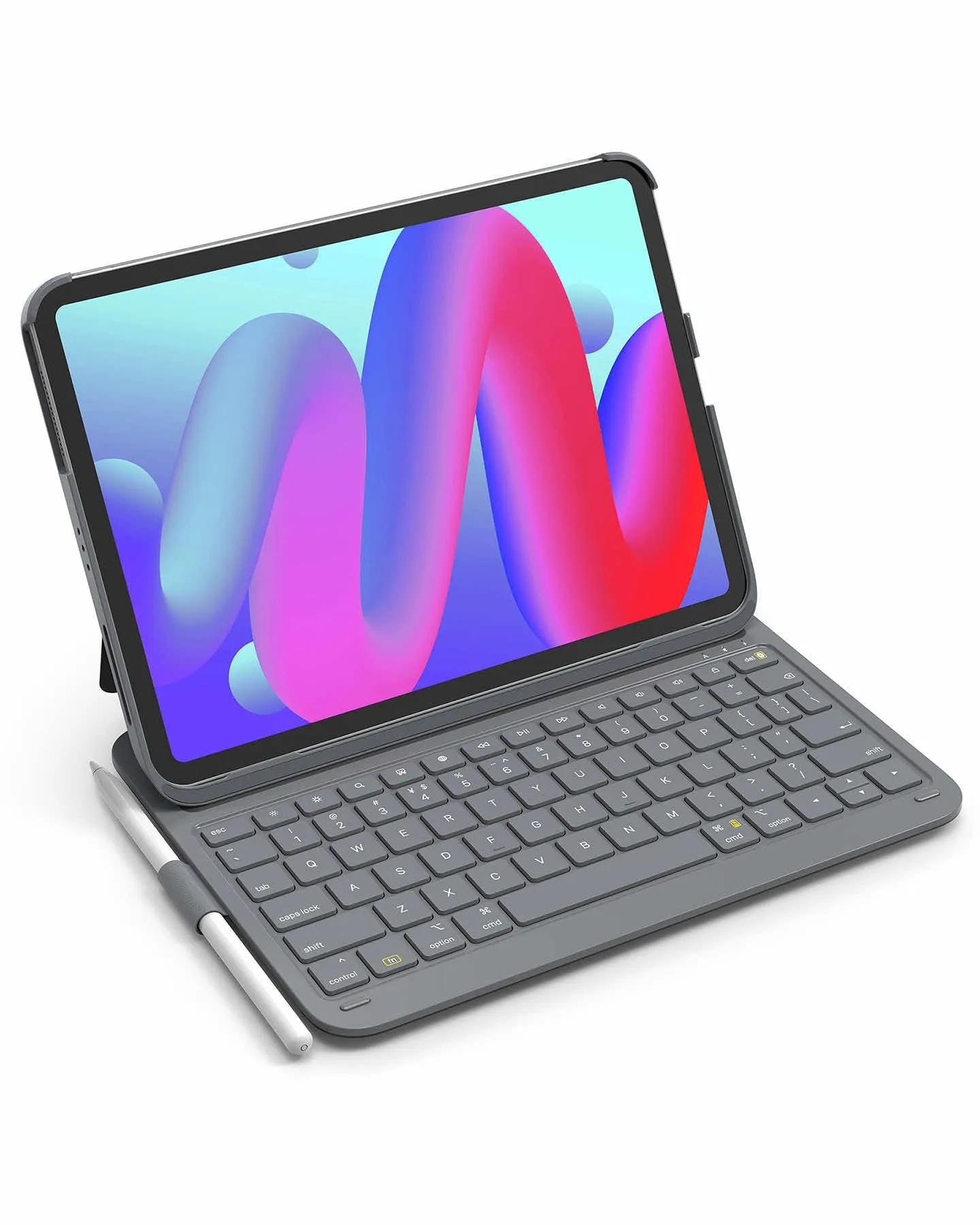 Super-Light Keyboard for iPad Air 11-inch (6), iPad Air 10.9-inch (5/4), iPad 10.9-inch (10th), iPad Pro 11-icnh (4/3/2/1), BK2007