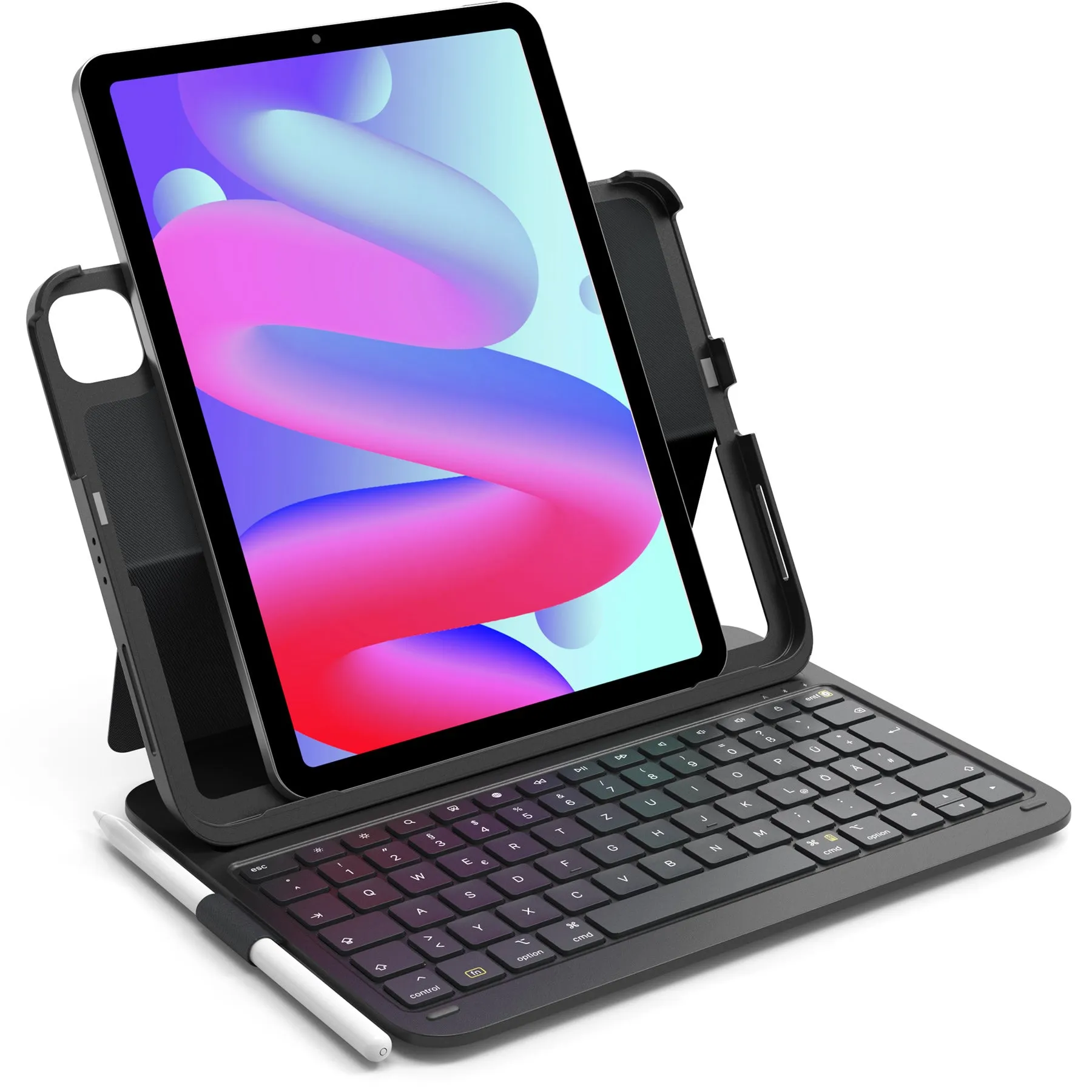 Super-Light Keyboard for iPad Air 11-inch (6), iPad Air 10.9-inch (5/4), iPad 10.9-inch (10th), iPad Pro 11-icnh (4/3/2/1), BK2007