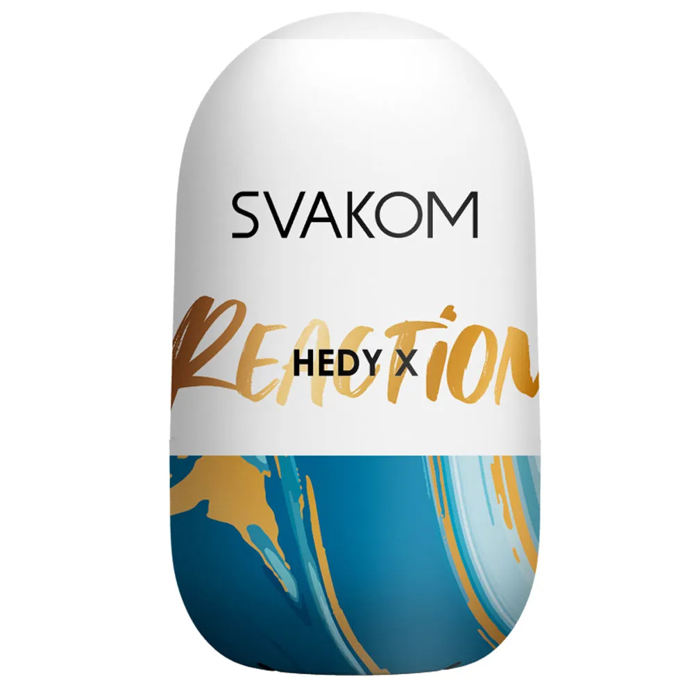 Svakom Hedy X Reusable Stroking Sleeve - Reaction Texture