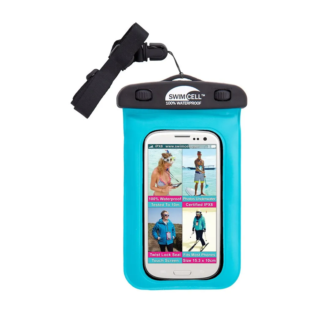 SwimCell Waterproof Phone Case - Standard (up to 10 x 16cm)