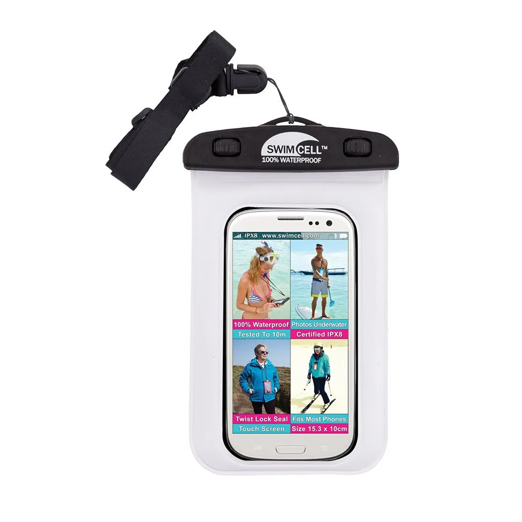 SwimCell Waterproof Phone Case - Standard (up to 10 x 16cm)