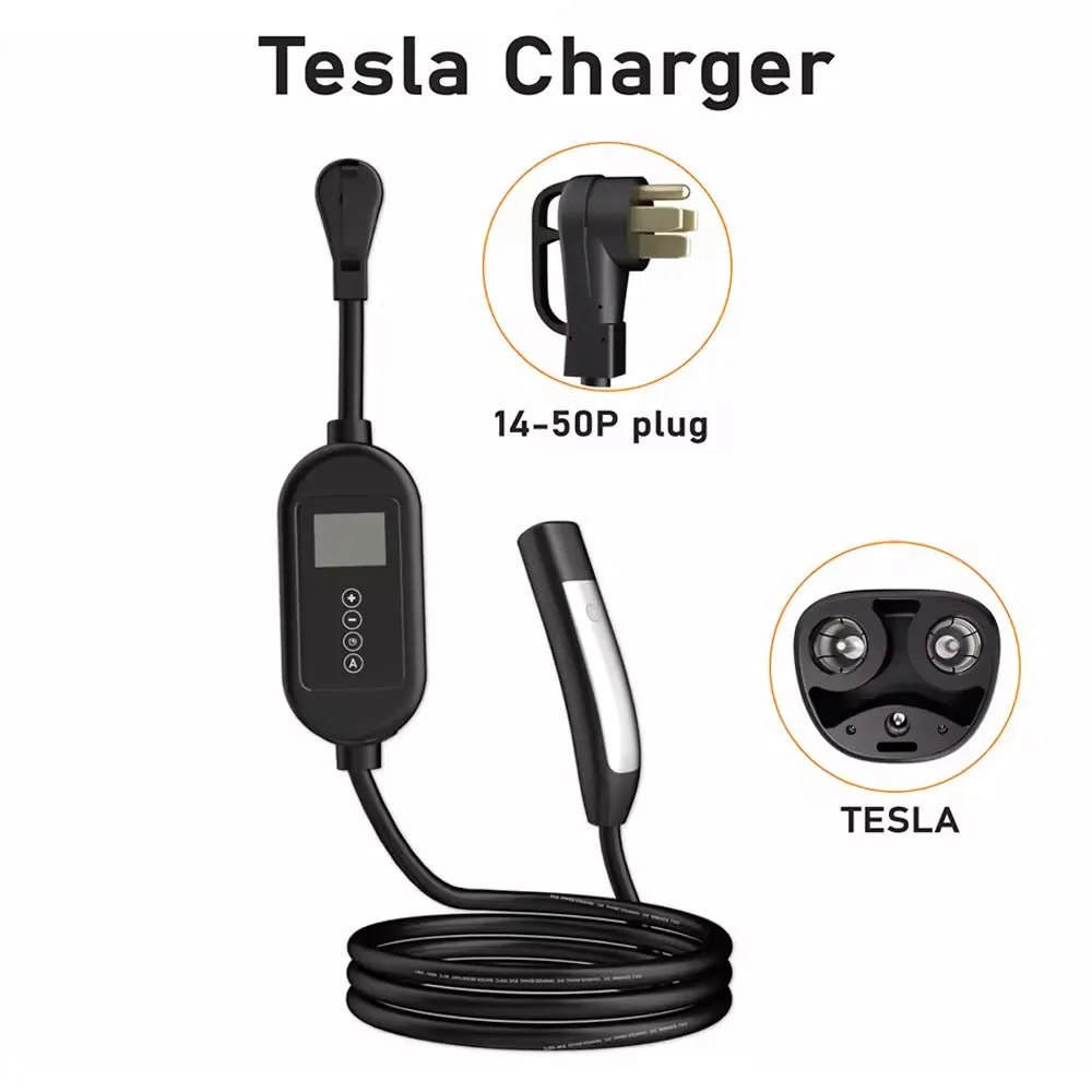 Tesla Mobile Charger 16-40A with NACS Plug, Gen.3 (for U.S. Tesla Owners)