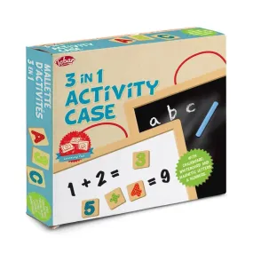 Tobar-Wooden 3-in-1 Activity Case