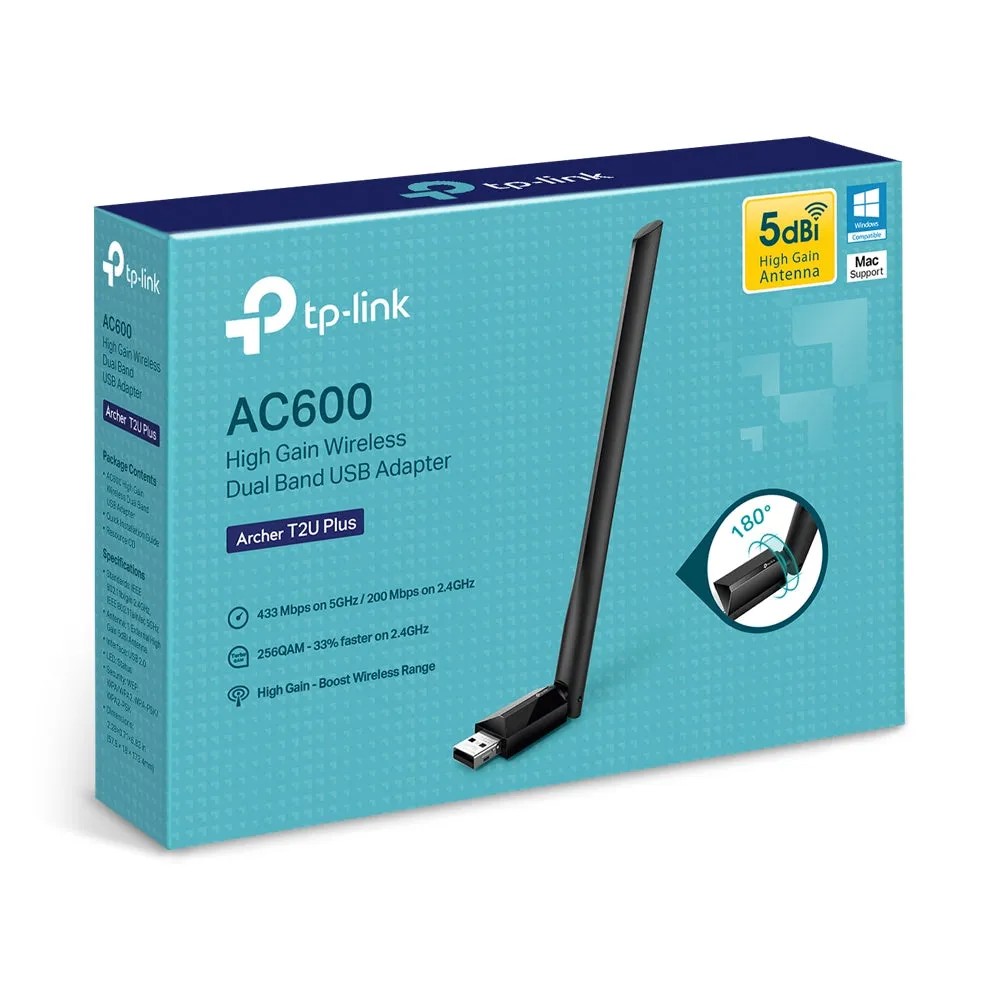 Tp-Link Network Adapter Archer T2u Plus