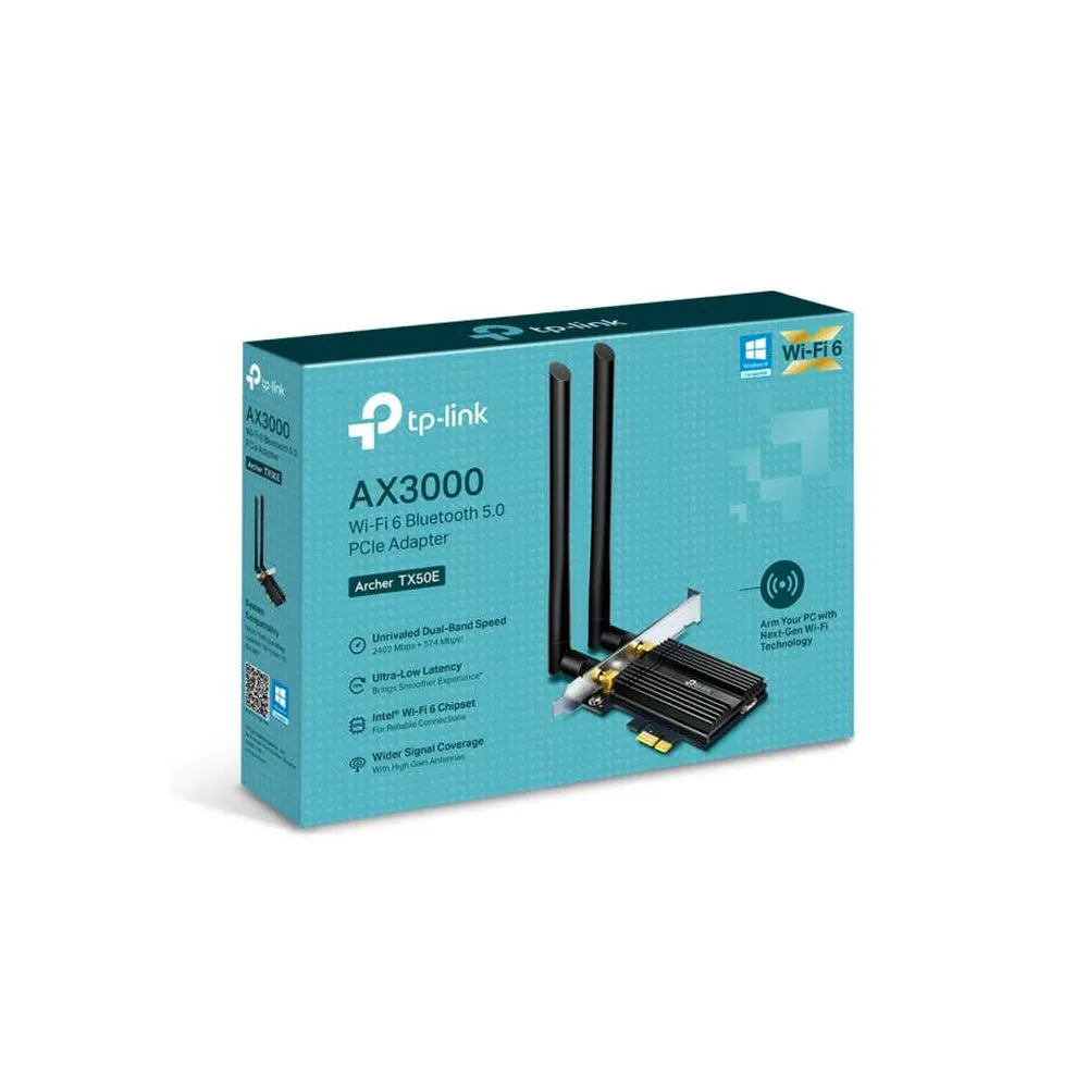 TP-Link PCIe Adapter WiFi Bluetooth AX3000