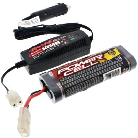 Traxxas 1/10 Nitro Slash 7.2V NiMH 1800 mAh Battery & 2 Amp Car Charger