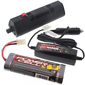 Traxxas 1/10 T-Maxx 2.5 E-Z Start Control Box, Battery, & Car Charger