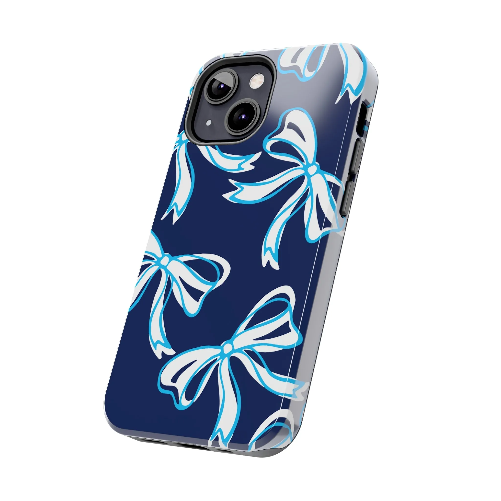 Trendy Bow Phone Case, Bed Party Bow Iphone case, Bow Phone Case, - Villanova, Wildcats, Penn State, UConn,