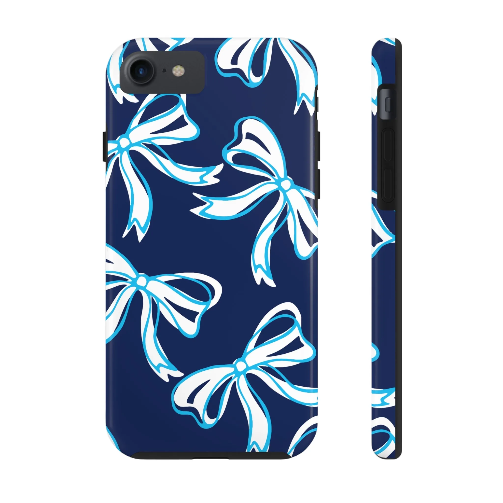 Trendy Bow Phone Case, Bed Party Bow Iphone case, Bow Phone Case, - Villanova, Wildcats, Penn State, UConn,