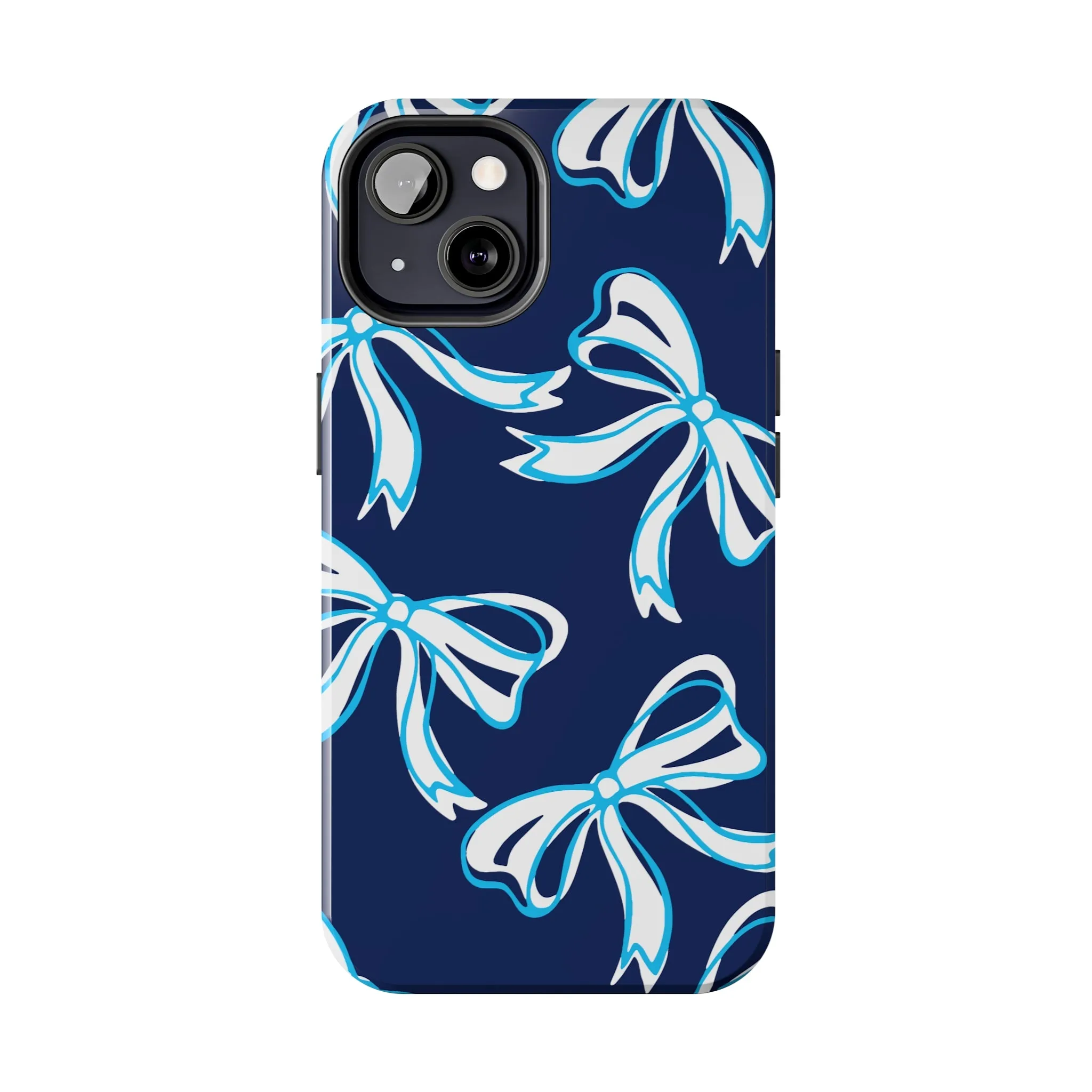 Trendy Bow Phone Case, Bed Party Bow Iphone case, Bow Phone Case, - Villanova, Wildcats, Penn State, UConn,