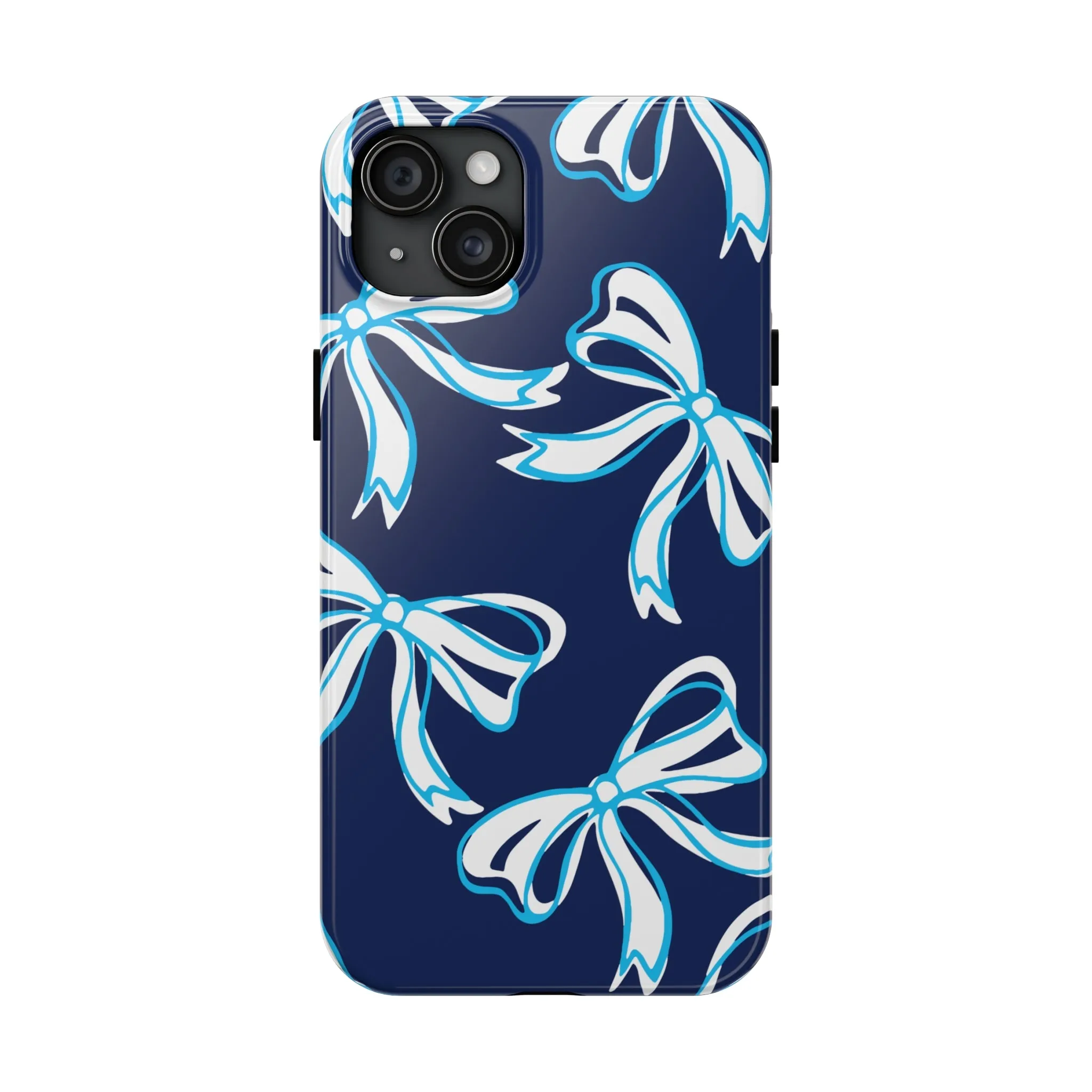 Trendy Bow Phone Case, Bed Party Bow Iphone case, Bow Phone Case, - Villanova, Wildcats, Penn State, UConn,