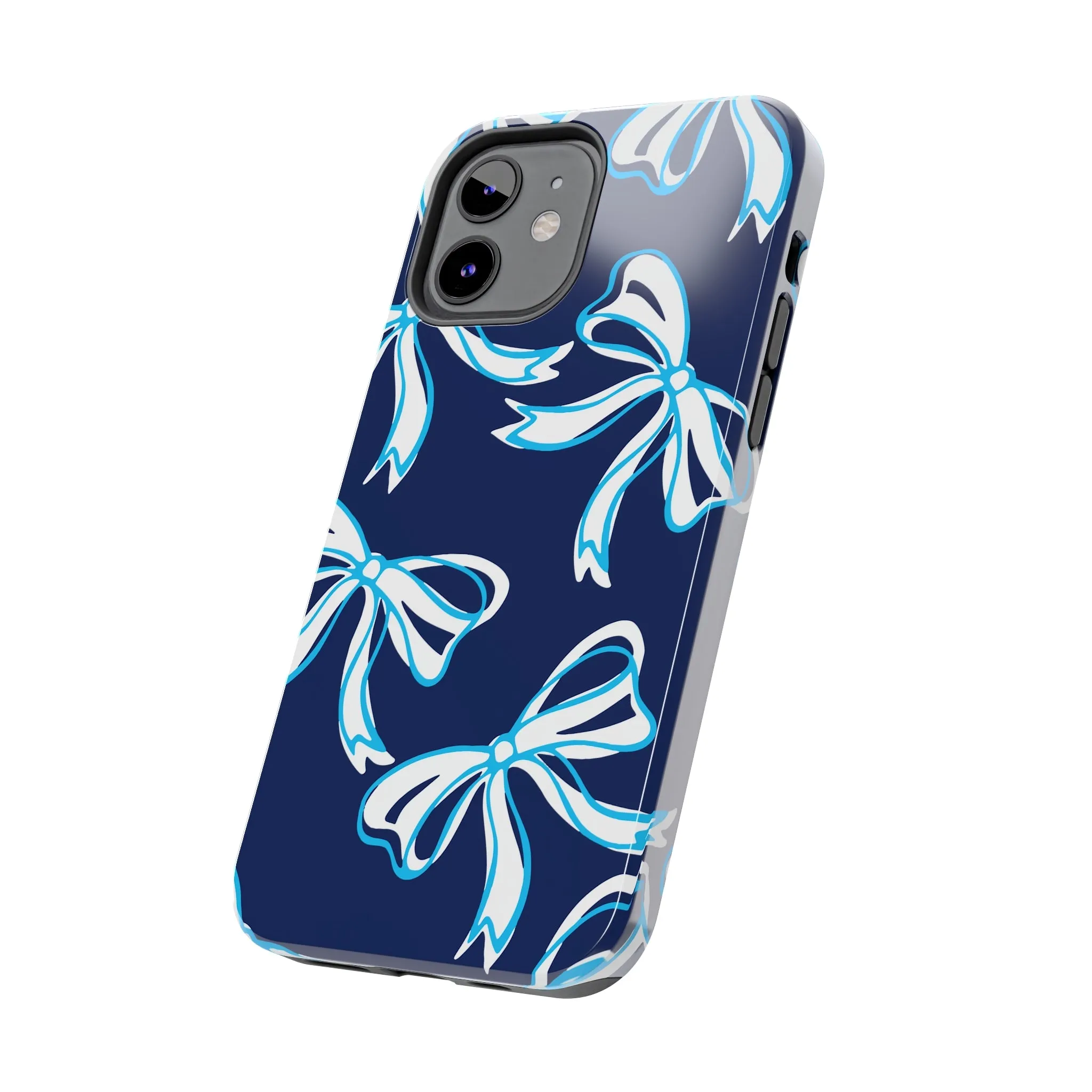 Trendy Bow Phone Case, Bed Party Bow Iphone case, Bow Phone Case, - Villanova, Wildcats, Penn State, UConn,