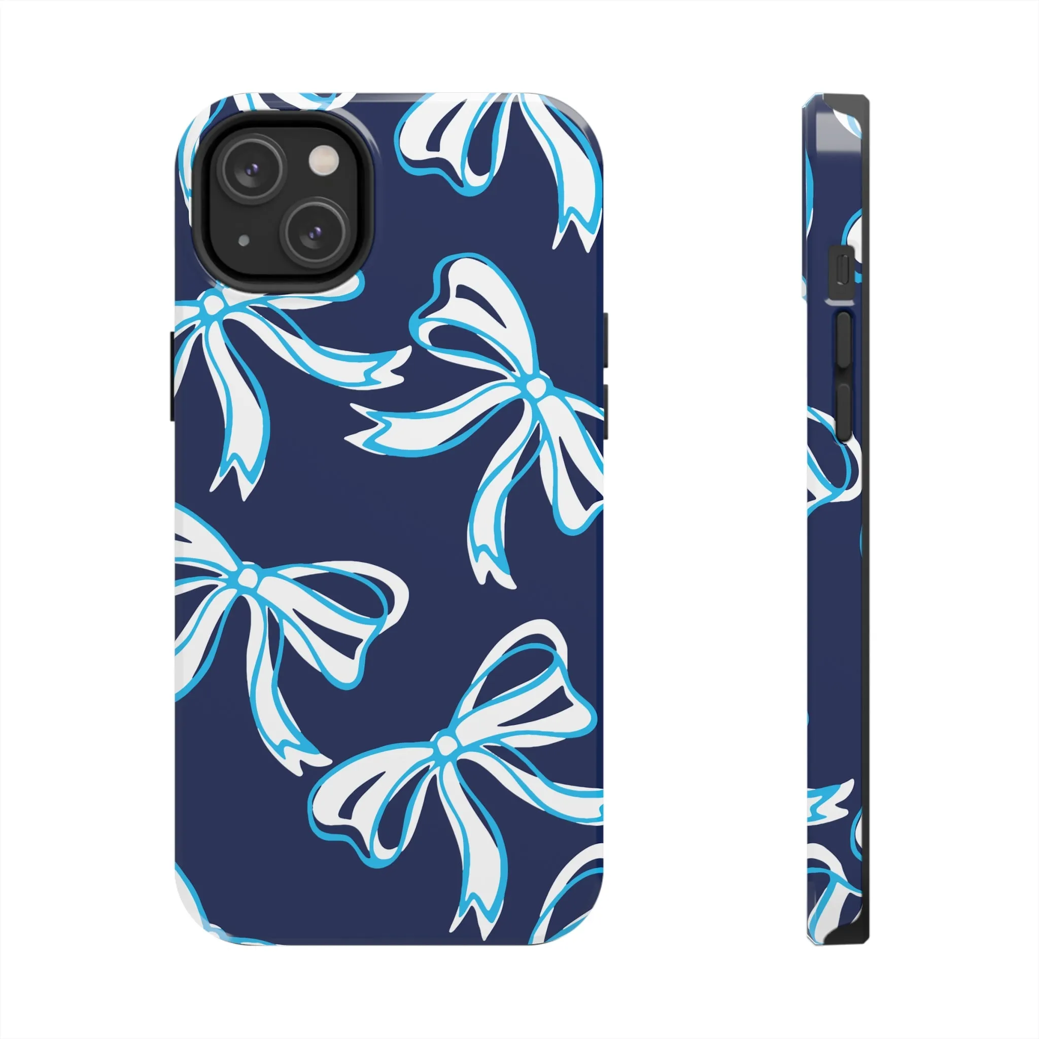 Trendy Bow Phone Case, Bed Party Bow Iphone case, Bow Phone Case, - Villanova, Wildcats, Penn State, UConn,