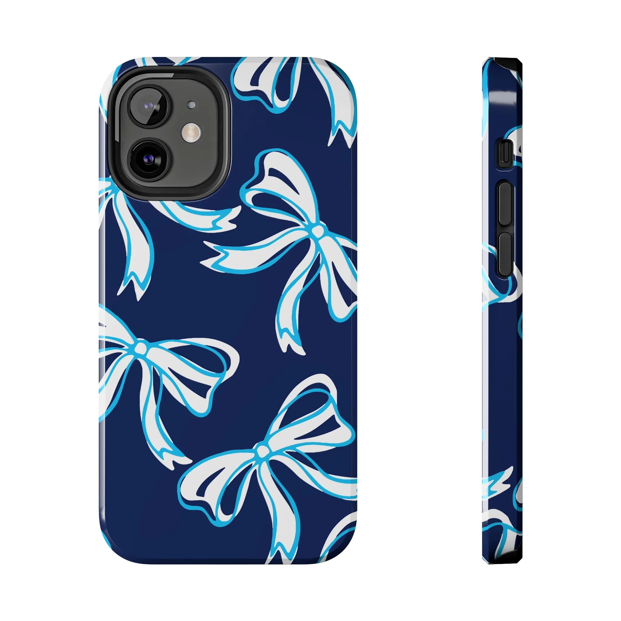 Trendy Bow Phone Case, Bed Party Bow Iphone case, Bow Phone Case, - Villanova, Wildcats, Penn State, UConn,