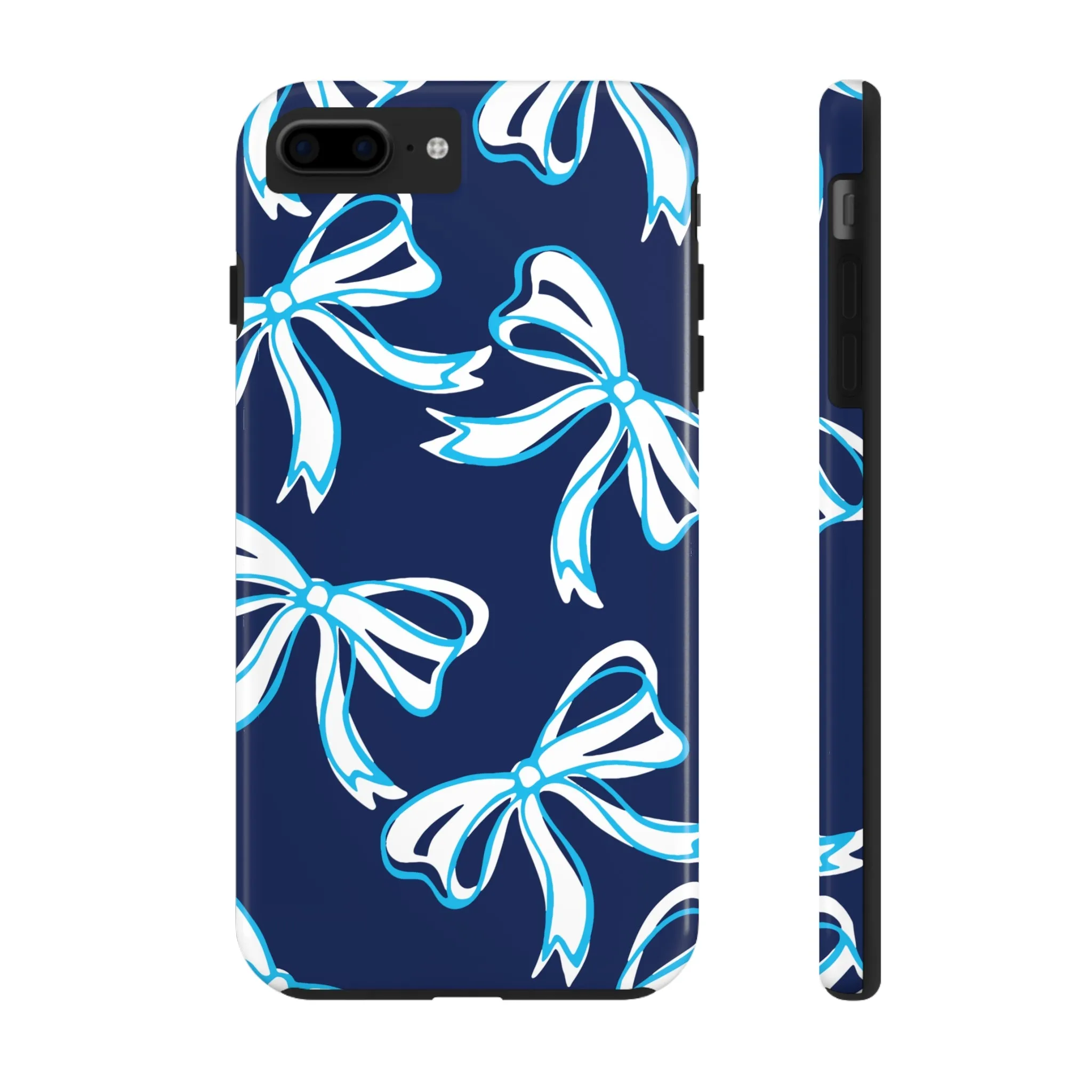 Trendy Bow Phone Case, Bed Party Bow Iphone case, Bow Phone Case, - Villanova, Wildcats, Penn State, UConn,