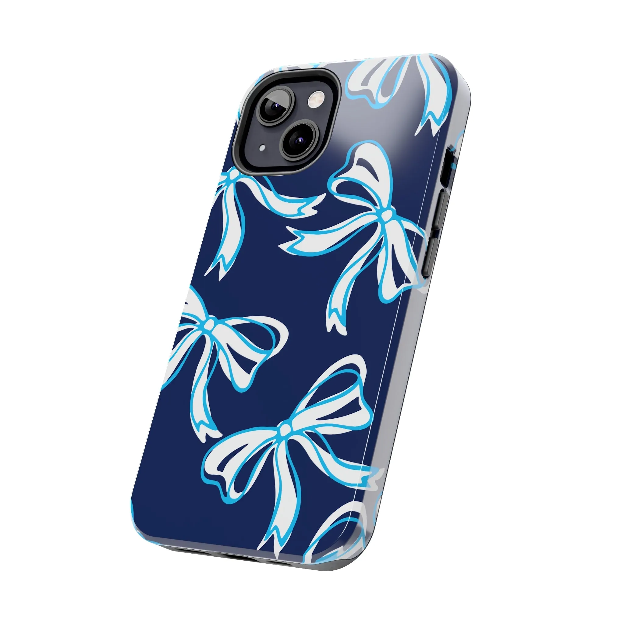 Trendy Bow Phone Case, Bed Party Bow Iphone case, Bow Phone Case, - Villanova, Wildcats, Penn State, UConn,