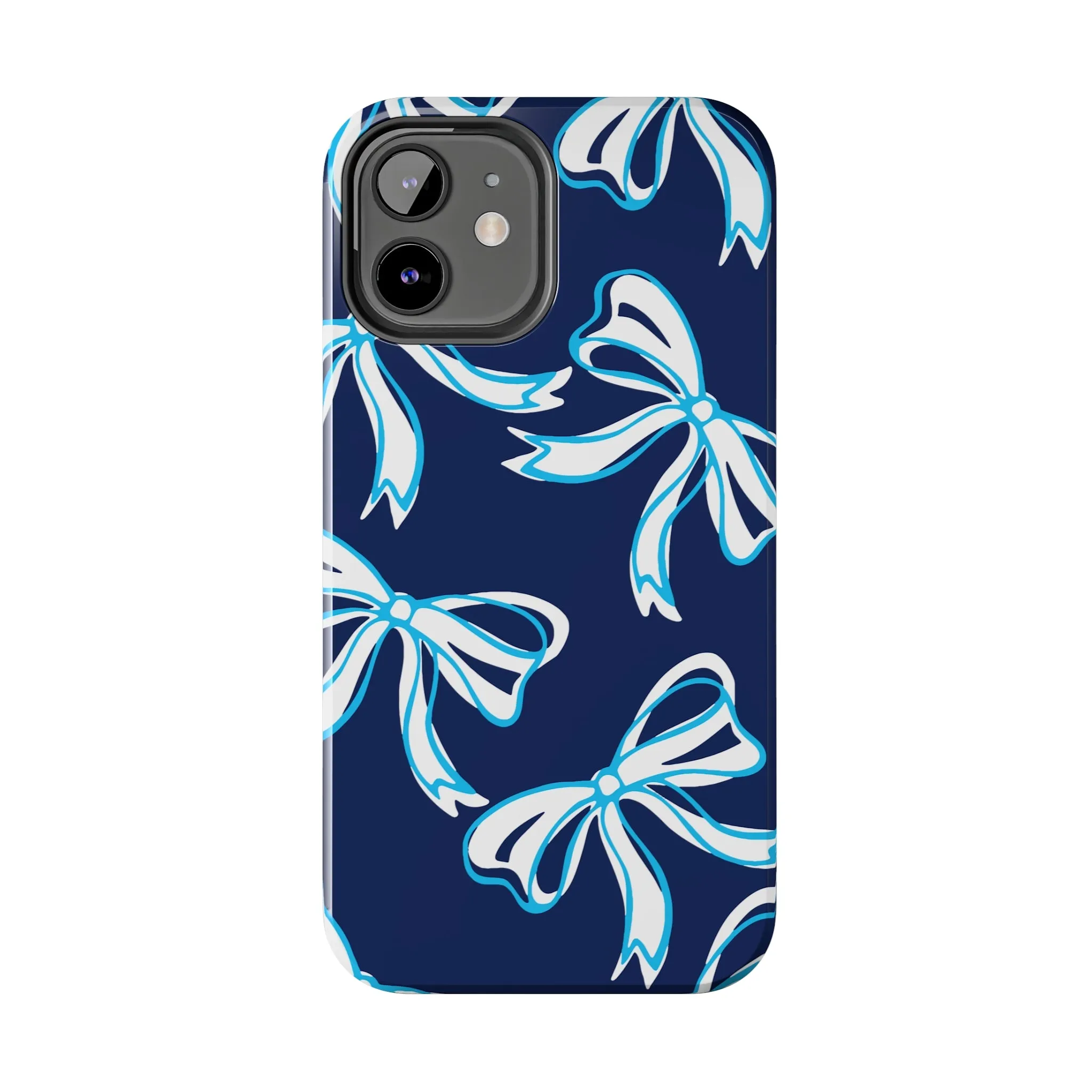 Trendy Bow Phone Case, Bed Party Bow Iphone case, Bow Phone Case, - Villanova, Wildcats, Penn State, UConn,