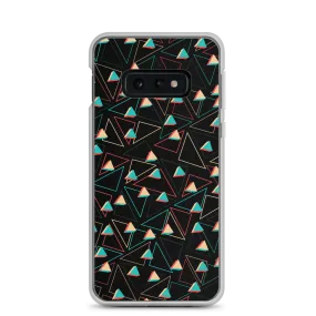 Triangular Candied Black Samsung Case