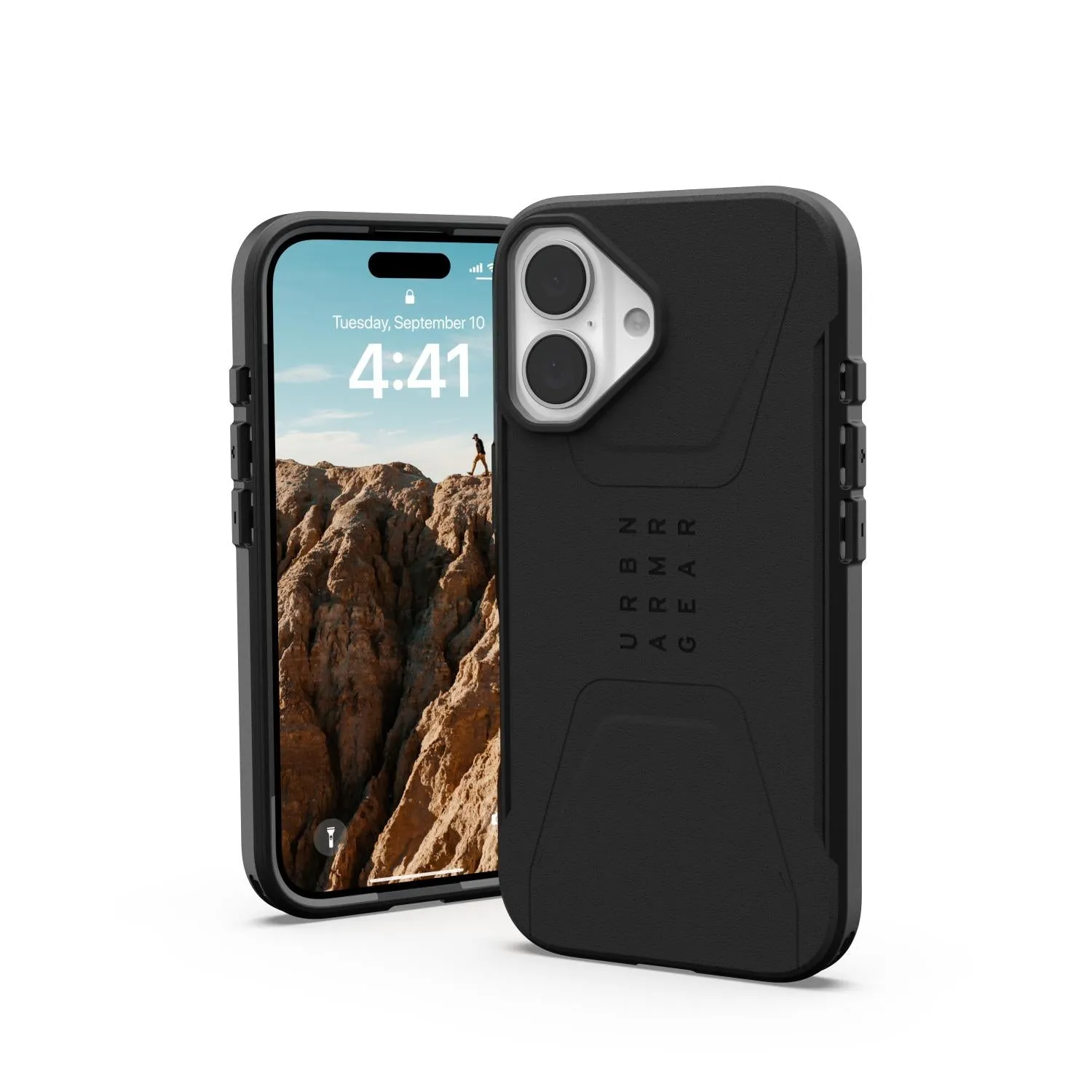 UAG Civilian Magsafe Case - Apple iPhone 16 - Black (UAG-I16-CMBK)